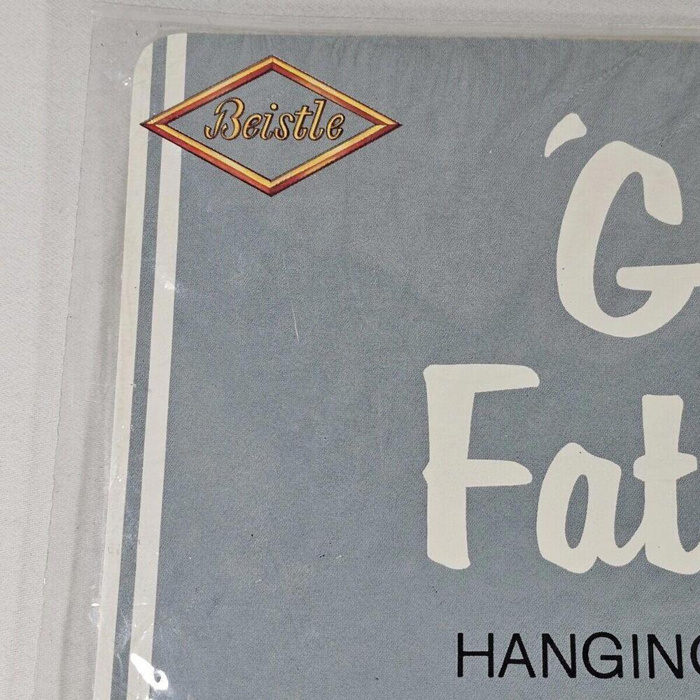 Vintage Gay 90's Art Tissue Hanging 12" Party Father's Day 1984 Beistle - Picture 5 of 7